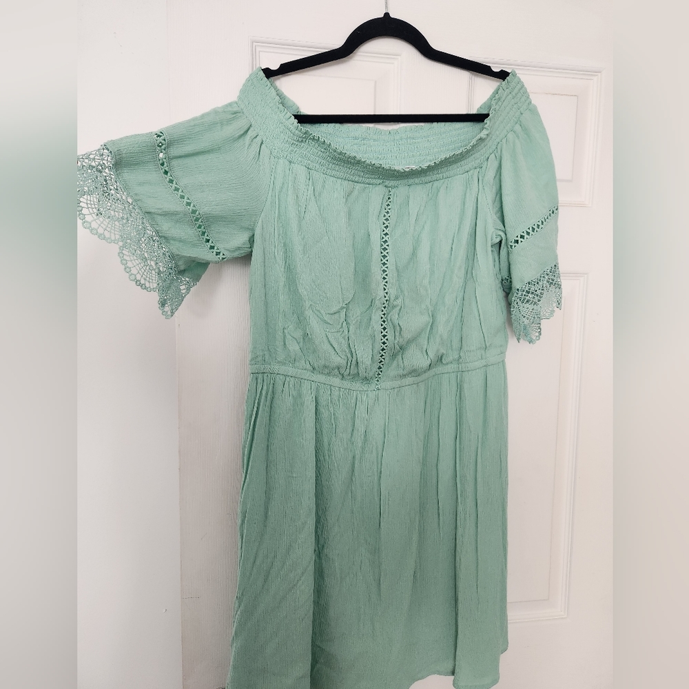 Off the shoulder dress